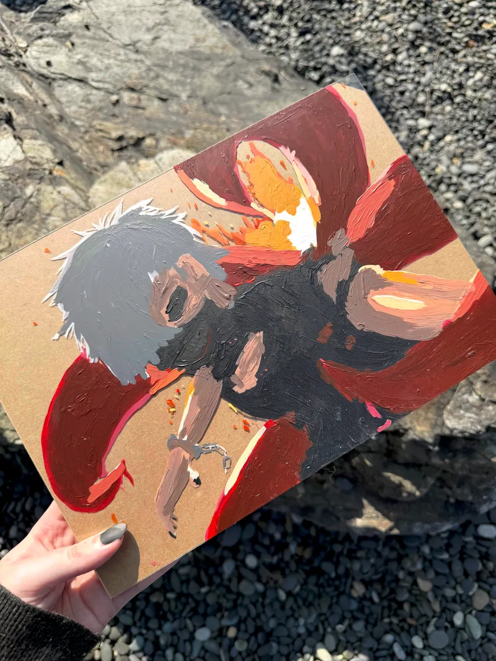 Ghoul painting (angle 2)