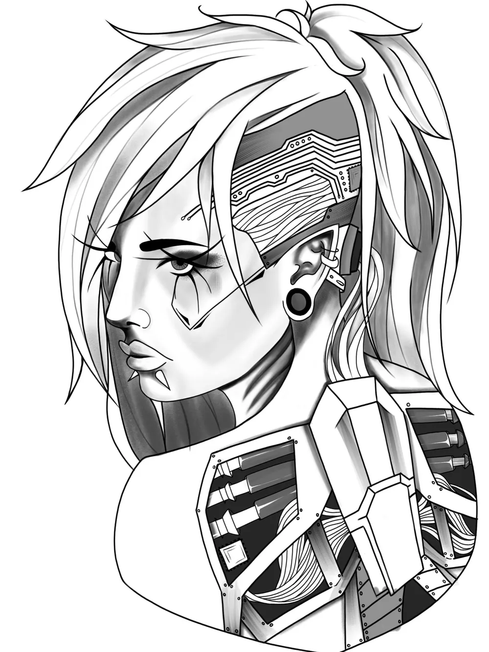 Cyber portrait (clean)