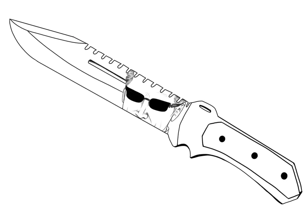 Knife outline