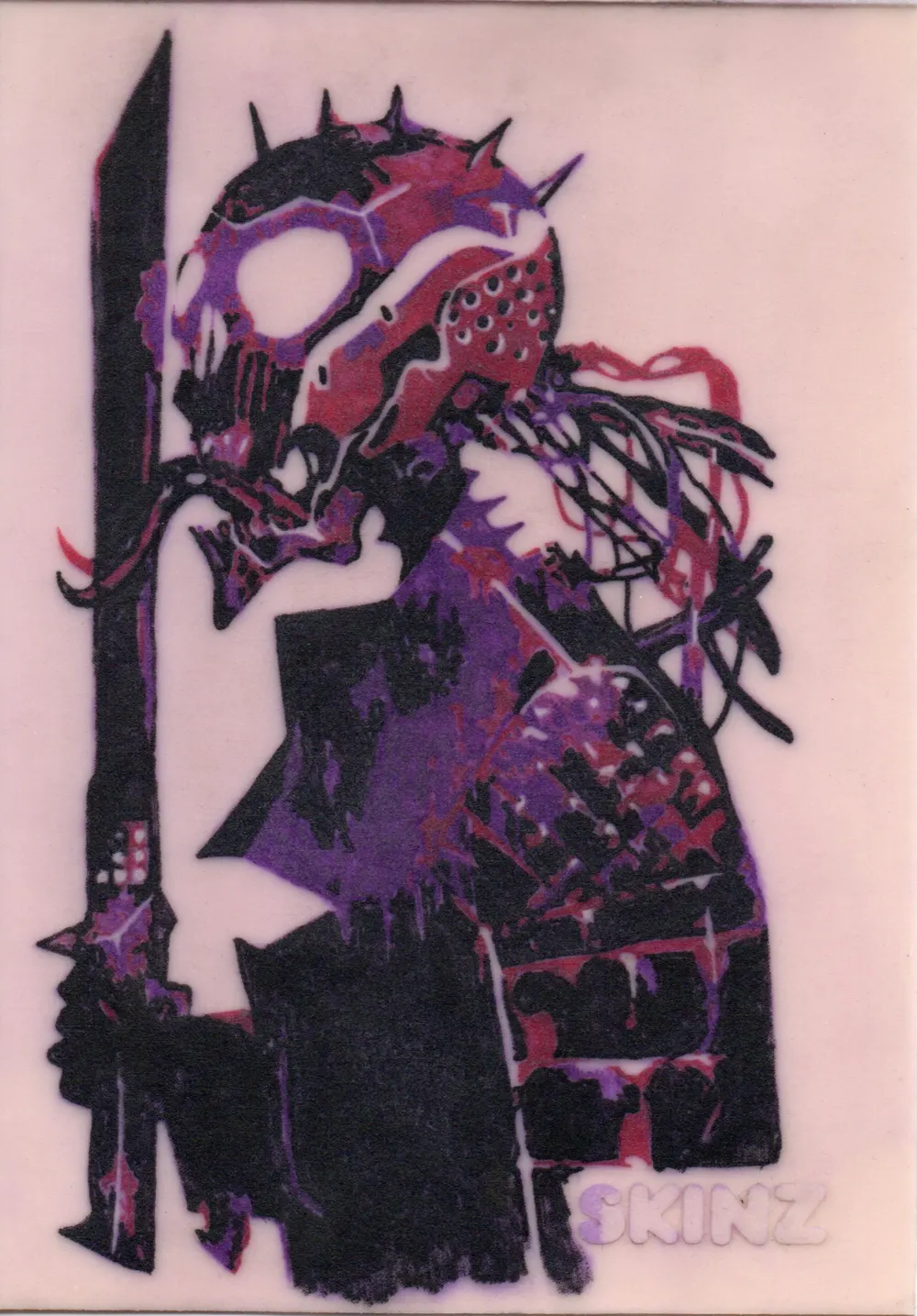 Purple demon