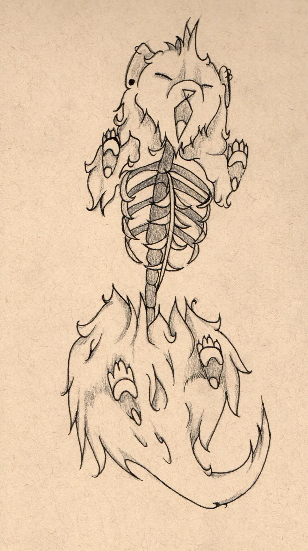 Scorpion-creature